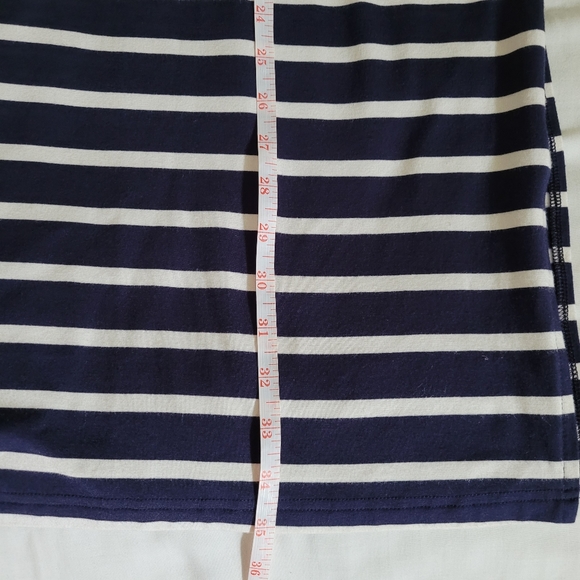 M - Old Navy - Striped Maxi Skirt - Blue white - Picture 6 of 10